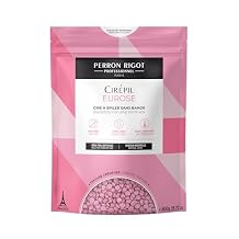 Cirepil - Eurose - 800g / 28.22 oz Hard Wax Beads Bag - All-Purpose Creamy for Face, Bikini & Body - Effective on Coarse & Fine Hair - Unscented Professional Formula - Low Temp Refill Bag