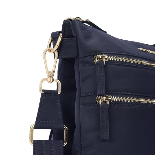 Image of Tripper Lightweight Crossbody Sling Bag for Women | 9 Organized Pockets | Water-Resistant Nylon Travel Bag | Fits Kindle, Passport, Small Water Bottle & Daily Essentials | Everyday & Travel