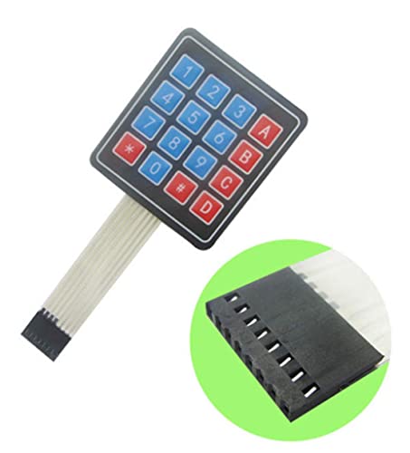 Robodo 4x4 Matrix Keypad Membrane Switch Arduino, Arm and Other MCU ...