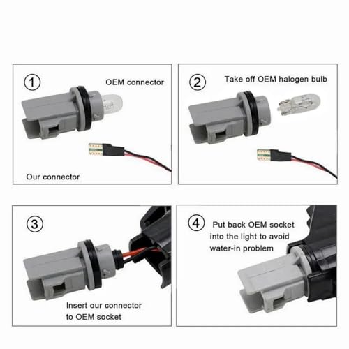Lampe LED de rétroviseur pour VW Crafter Minibus sécurisant vos trajets - 4