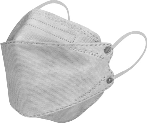 [MERRY LIFE] �}�X�N kf94 3D���̍\�� �s�D�z 30�� ��l�p 4�w�\�� �ʕ ������� �؍��� �t�@�b�V���� ������� 203×80mm �g���̂ă}�X�N (�O���[)