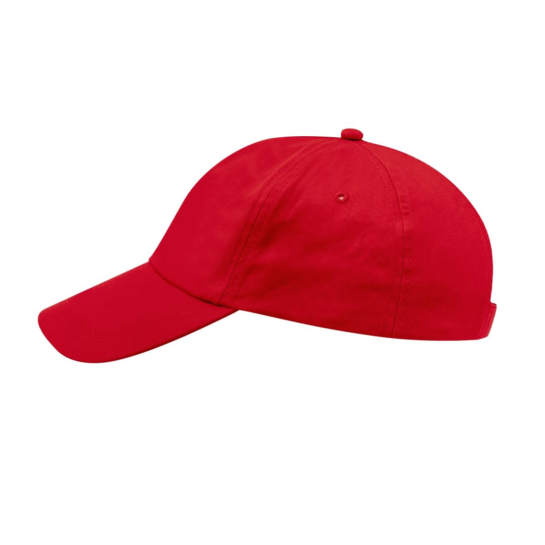 Babyline Gorra Infantil Algodón 100% - Gorra Béibol Niño Niña con Ojales de Ventilación Bordados, Ajustable con Velcro