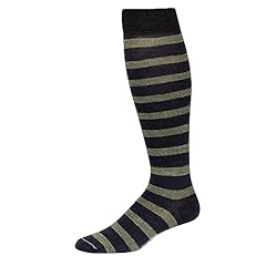 Navy With Olive Stripes