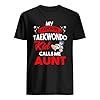 AMIROSSI Mijn favoriete Taekwondo Kid Calls Me Tante T-Shirt