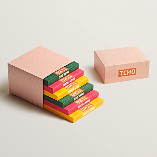 Tcho Origins Chocolate Bar Gift Box (6 Bars) | Single Origin, Plant Based, Organic & Fair Trade, | Non Gmo, Non-Dairy, Vegan, Soy Free (2.5Oz Each) #TOP5