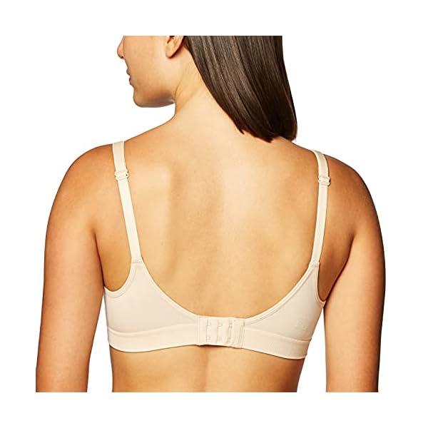 Fruit of the Loom Women's Seamless Wire Free Lift Bra,In The Buff,38D