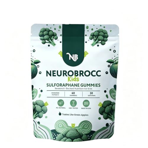 Neurobrocc Gummies for Kids Neurobrocc Sulforaphane Gummies 60 Count