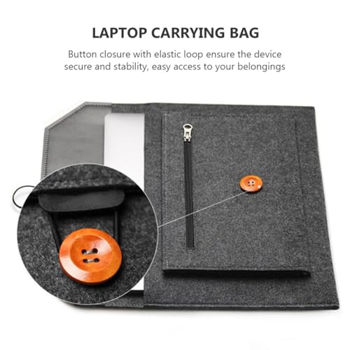 Funda para laptop 15 pulgadas color negro miniatura 7