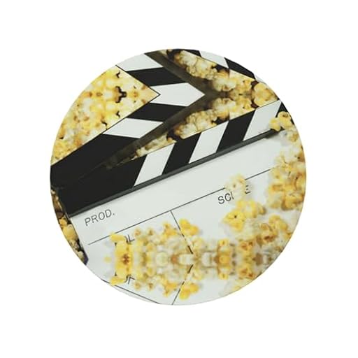 Imanes magnéticos redondos para nevera con diseño de tablilla de cine y palomitas de maíz, fuerte adherencia, mejora el encanto de tu cocina | Ya disponible en tu tienda friki favorita! En mundofriki.es!