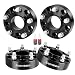 Wheel Spacers 5x5 for 2018 Wrangler JL,2011-2018 Grand Cherokee WK2, Dodge Durango, 1.5 inch Wheel Adapters with 14x1.5 Studs &71.5mm hub bore
