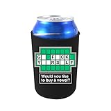 Go F Yourself Collapsible Can Coolie (1, Black)