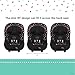 Disney Baby Ellaris 3-in-1 Convertible Car Seat, Slim Fit Design, Rear & Forward-Facing, 5-Position Headrest, 3-Across Fit, Travel-Friendly with Machine-Washable Seat Pad, Minnie Charm