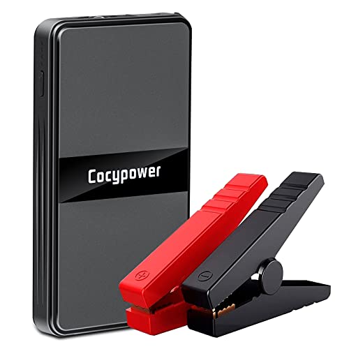 ジャンプスターター 8000mAh 12V車用エンジンスターター 最大400A ポート 緊急LEDライト搭載 ポータブル充電器 3.0Lまでのガソリンエンジン車 2.5Lまでのディーゼル