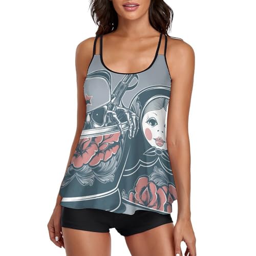 Robe de plage tankini et bikini poupée japonaise pour vos après-midis au soleil