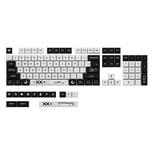 Touches XDA pour clavier mécanique de bureau - Set minimaliste pour setup épuré MX Cherry