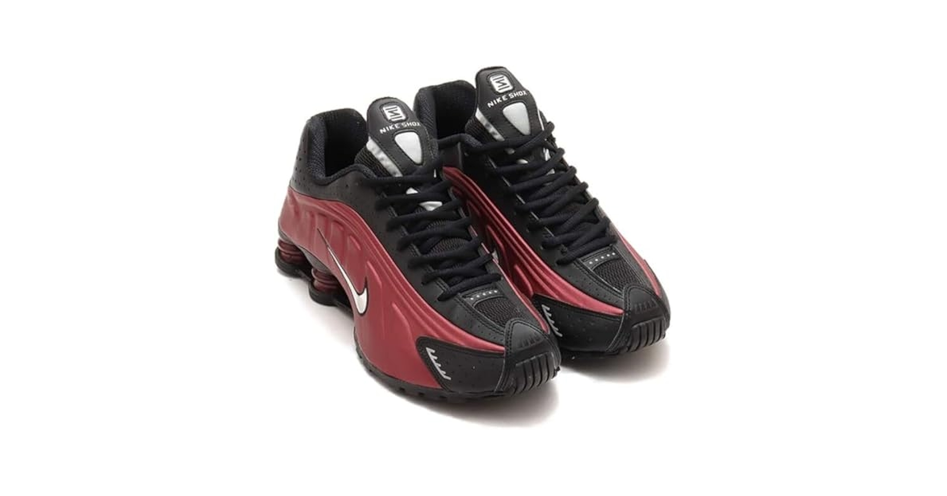 Amazon | [ナイキ] ショックス R4 W SHOX R4 レッド/ブラック