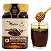Mujeza Raw Black Seed Honey- (Black cumin- nigella seeds) Not mixed with black seed oil or black seed powder - Kosher -100% Natural Honey 17.6oz / 500g (SAVE $24 ON PACK OF 6 JARS)