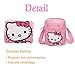 Cute Mini Purse Bag for Girls, Pink Cat Canvas Crossbody Purses