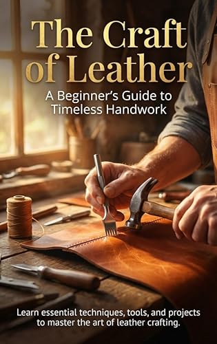  The Craft of Leather: A Beginner\'s Guide to Timeless Handwork: Learn essential techniques, tools, and projects to master the art of leather crafting. (English Edition)