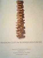 Pearson Custom Business Resources (Essentials of Organizational Behavior) 9th Edition 0558953646 Book Cover