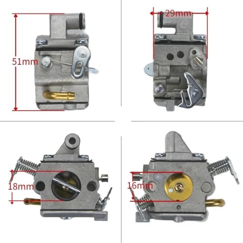 Carburateur tronçonneuse MS170 régulant le mélange moteur 018 - 5