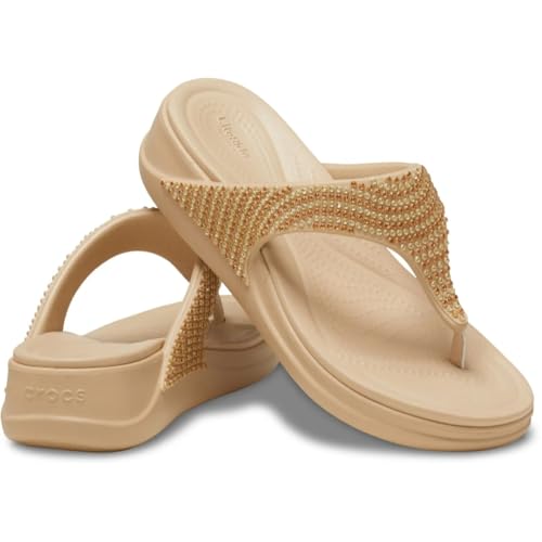 Image of Crocs Women Boca Bling Flip Flop