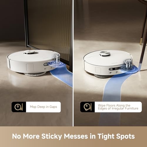 Image of DREAME L40s Ultra AE Robot Vacuum and Mop Combo, 19,000Pa Suction, Self Emptying Dust Box, Flexible Mop & 167℉ Self Cleaning Washboard, Diverse Brush Selection, All-in-One Station, Auto Refill