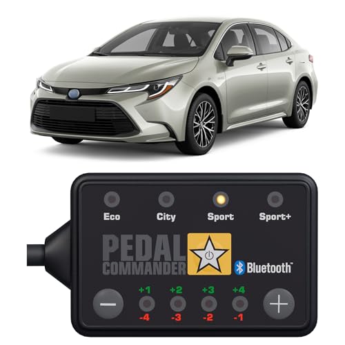 PEDAL COMMANDER Para Toyota Corolla 2014+ Controlador de resposta do acelerador - Serve em: L, LE, S, SE, XLE, XSE Gas & Hybrid, Peças e Acessórios de Desempenho, Sintonizador - PC55