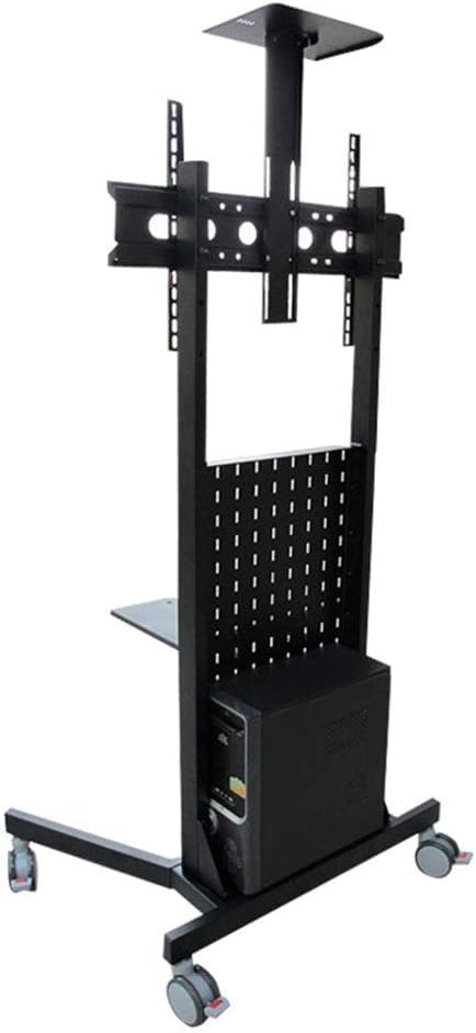 Soporte móvil para TV con ruedas y bandeja para cámara miniatura 2