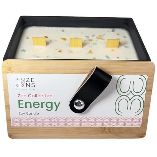 3Zens Energy Candle for Women & Men — Scented Soy ...