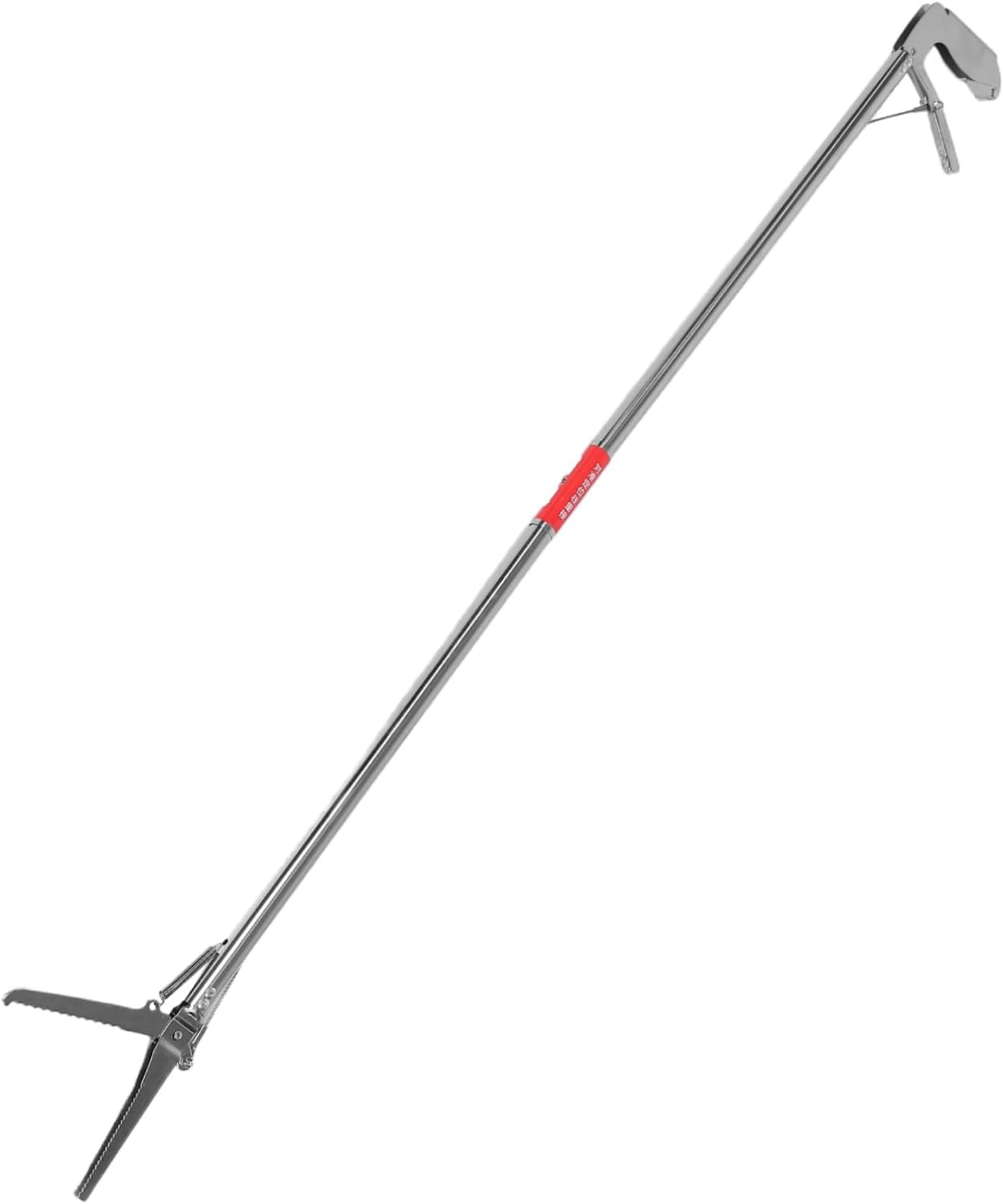 Stainless Steel Tongs for Outdoor Reptile Catching Versatile for Snakes Crabs and Eels User Friendly Straight Mouth Design