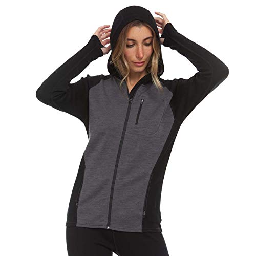 Minus33 Merino Wool Midweight Womens Full Zip Hoodie - No Itch Renewable Fabric4