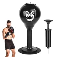 YYTECH Punchingball Tisch, Büro Punchingball, Mini Tischiboxsack mit Saugnapf und Luftpumpe, Desktop Punching Bag, Sandsack Boxsäcke, Punching Ball Set, für Chef, Kollegen, Freunde