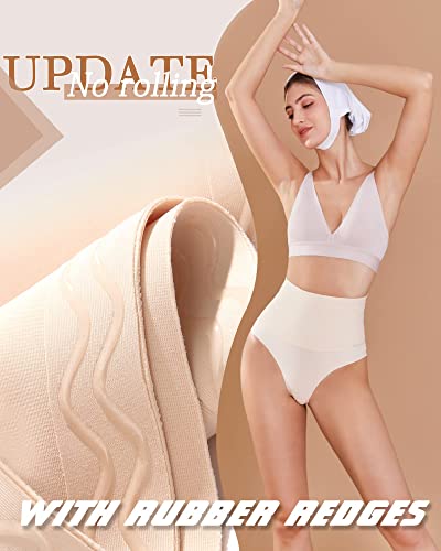 Bauchweg Slip Finetoo 4er Pack High Waist Unterwäsche für Damen