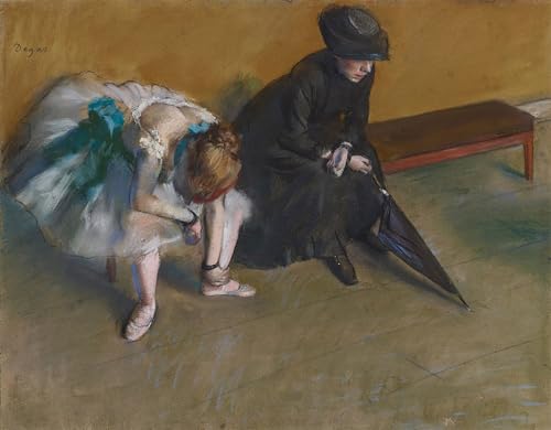 Impresión sobre lienzo de Edgar Degas, cuadros decorativos 60x90cm para paredes de dormitorio
