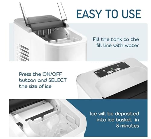 Machine à glace domestique rapide : glaçons frais à volonté chez soi