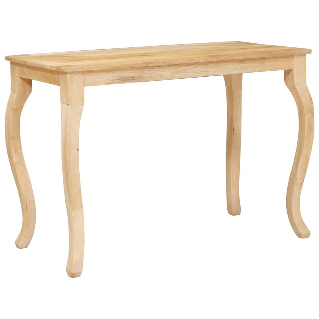Table basse en manguier marron de 110 cm pour salon contemporain