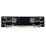 Kennzeichenhalter inklusive Bedruckung