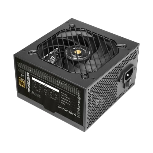Alimentation Mars Gaming MPB750PSID 80PLUS Gold ATX 3.1 PCIe 5.1 - vue 9