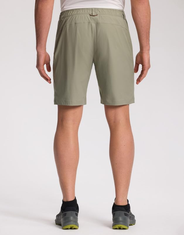 Pioneer Camp Short de randonnée pour homme - Respirant - Imperméable - Élastique et résistant - Avec poches zippées - Pour l'été et le trekking en plein air