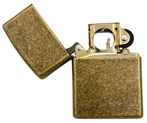 Antique Brass Zippo Lighter