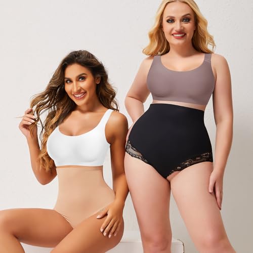 Image of Wireless Bras for Women No Underwire Seamless Full Coverage Comfortable Everyday Bra with Medium Support