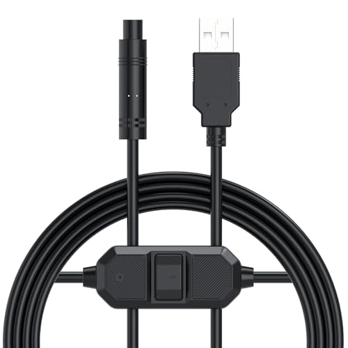 AUTO-VOX USB Charger DC 5V to 12V Charging Cable for Wireless Backup Camera, 4Pin Power, Not Occupy Cigarette Lighter RV/Car Accessirous