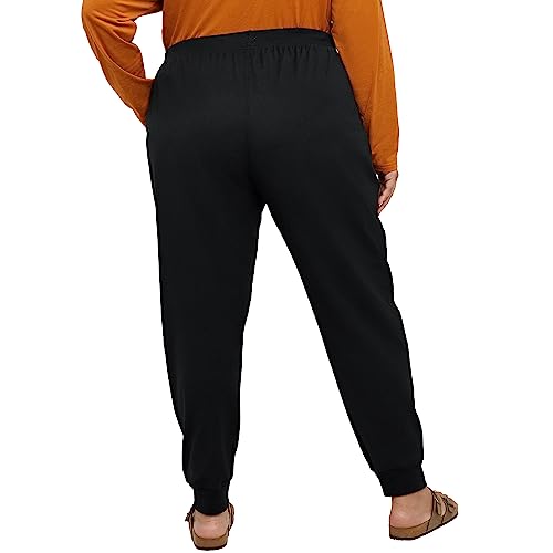 Hanes Womens Originals Cotton Joggers, 100% Cotton Jersey Sweatpants for Women, 29" Inseam - Image 3