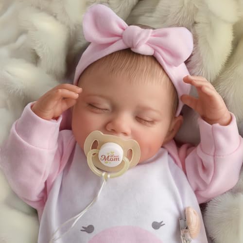Realistic 20-Inch Reborn Baby Doll with Accessories - Sweet Smile Vinyl Baby Girl for Kids