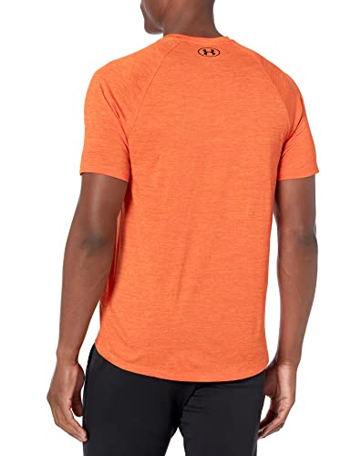 Under Armour Mens Tech 2.0 Short-Sleeve T-Shirt , (866) Orange Blast / / Black , Large #TOP1