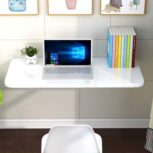 Table à abattant murale au design rabattable ultra compact et stable