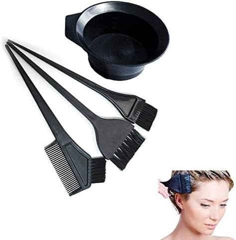 Hearts Shop HOT Sale 4 Pcs Salon Hair Coloring Dyeing Kit Dye Brush Comb Bowl Tint Tool Kit