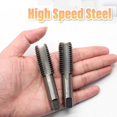 Image of 2pcs M20x2.5 Tap, M20 Metric Thread Right Hand Tapping Tool, HSS Thread Milling Taps (M20 x 2.5, 1 Pair)
