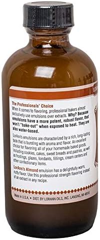 Amazon Com Lorann Almond Bakery Emulsion 4 Ounce Bottle Grocery Gourmet Food
